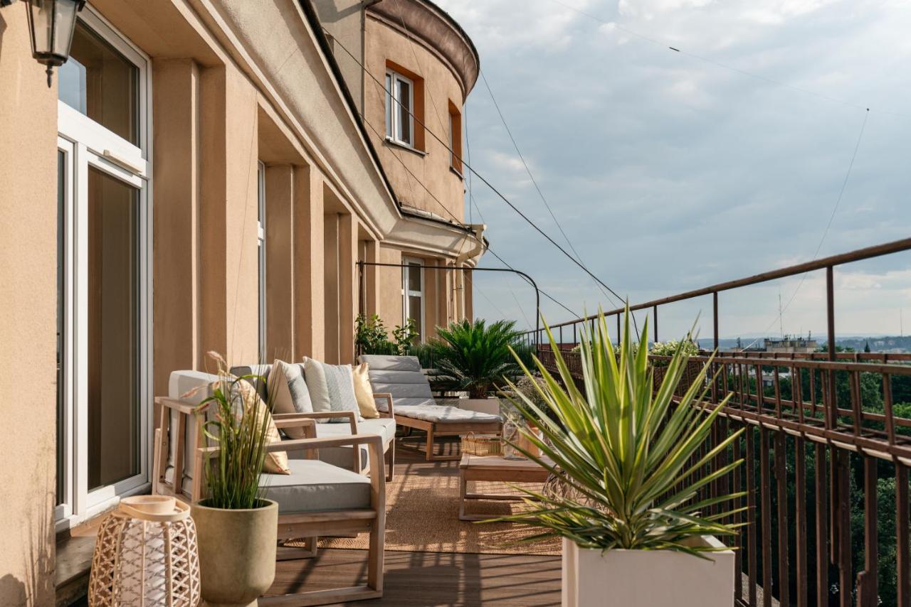 Appartement Penthouse Panorama - Loftaffair à Cracovie Extérieur photo