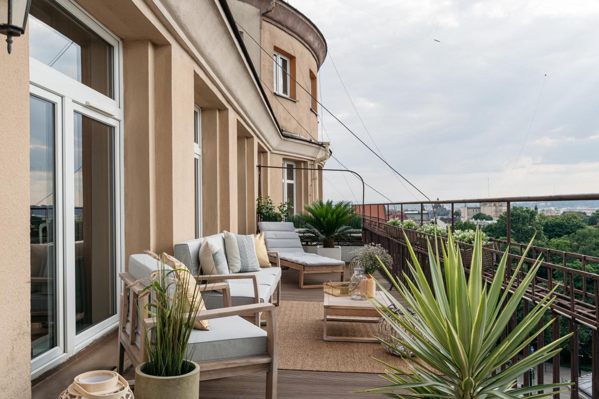 Appartement Penthouse Panorama - Loftaffair à Cracovie Extérieur photo