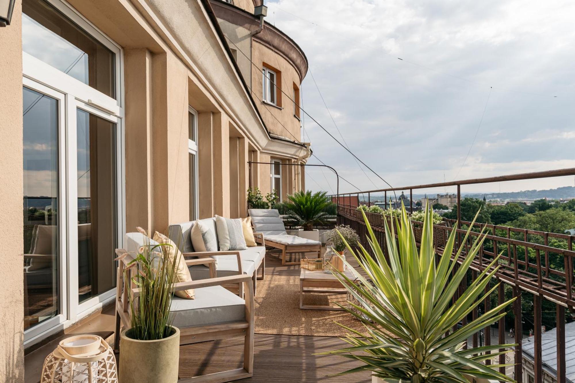 Appartement Penthouse Panorama - Loftaffair à Cracovie Extérieur photo