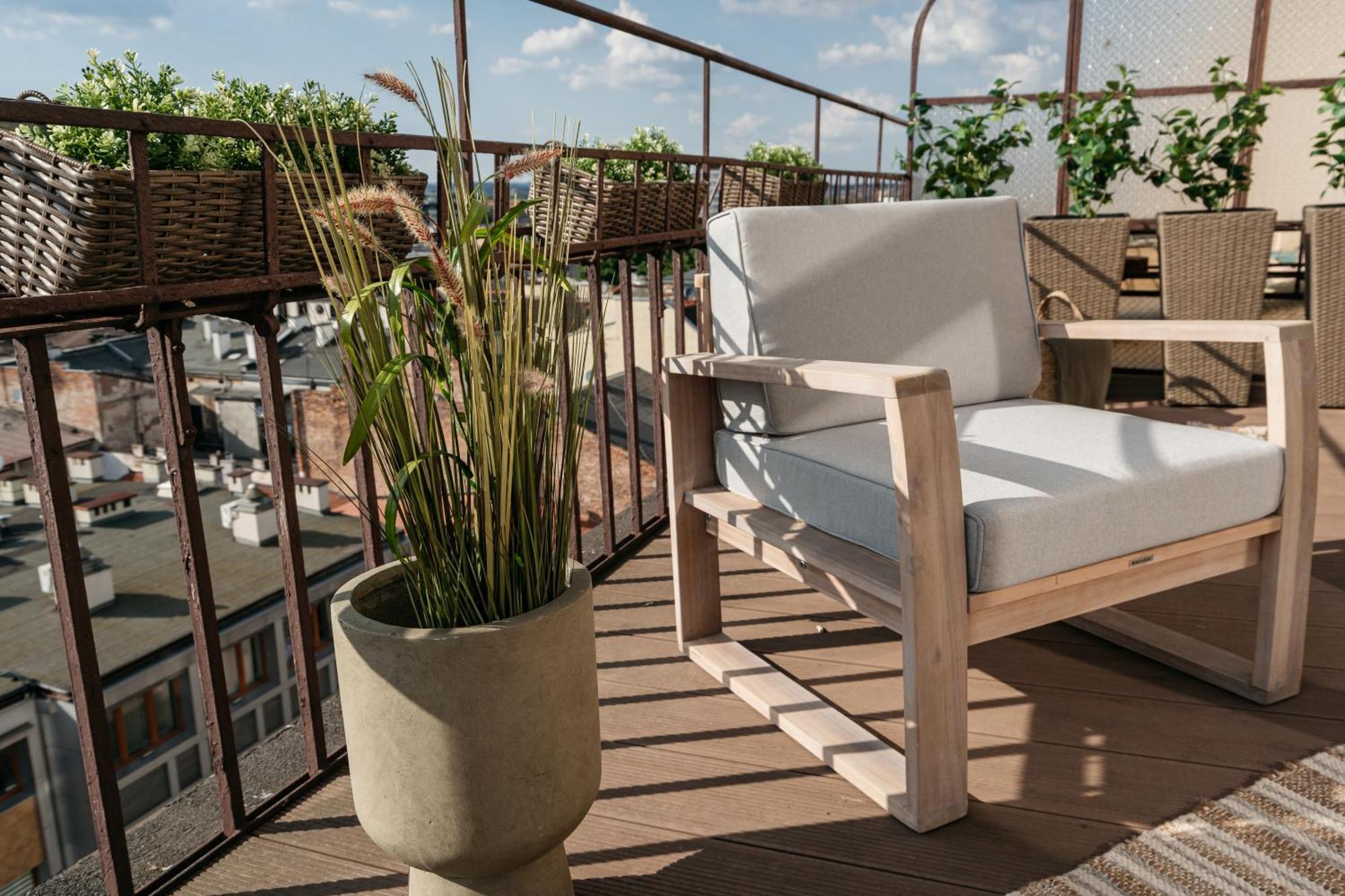 Appartement Penthouse Panorama - Loftaffair à Cracovie Extérieur photo