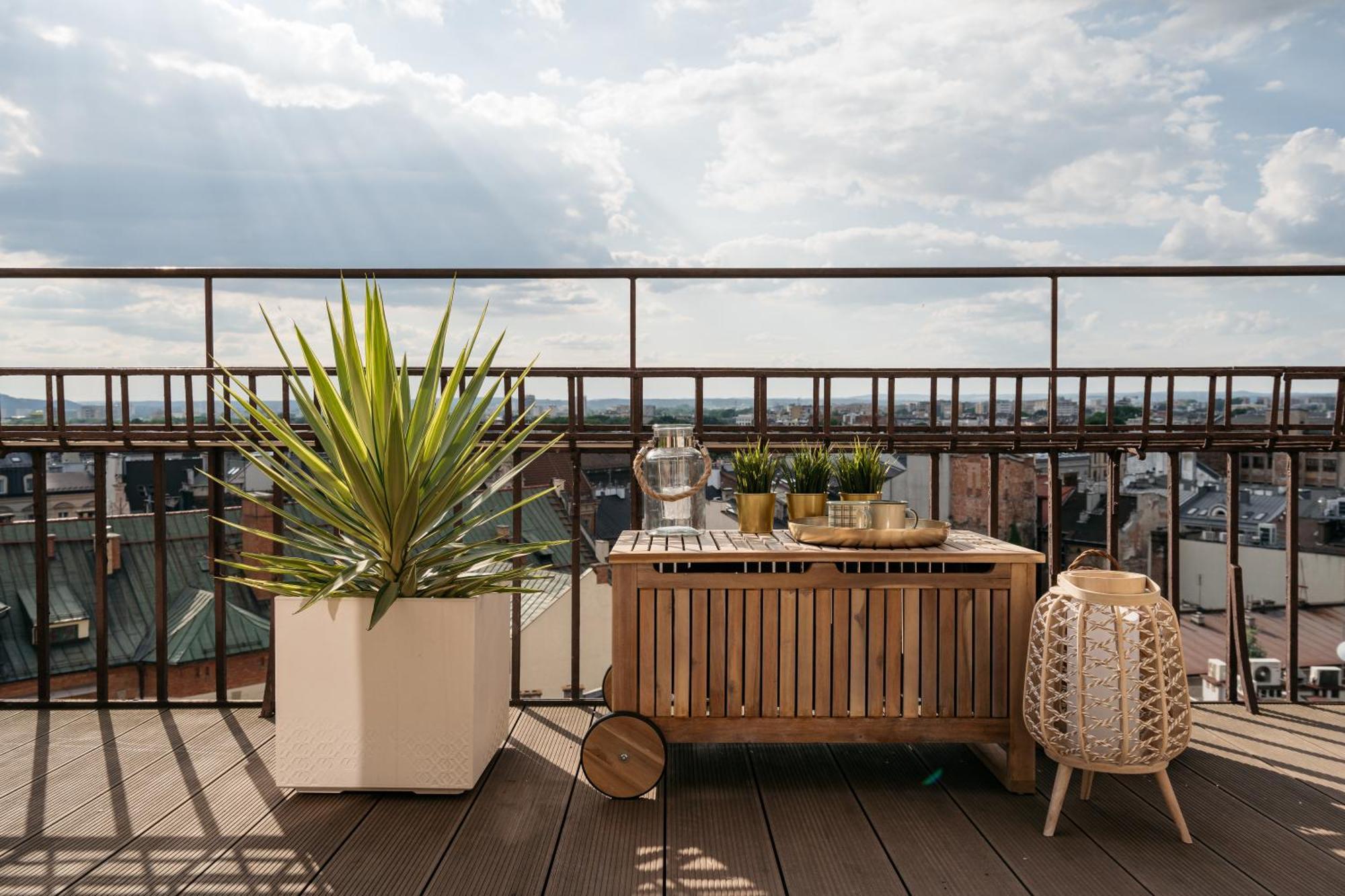 Appartement Penthouse Panorama - Loftaffair à Cracovie Extérieur photo