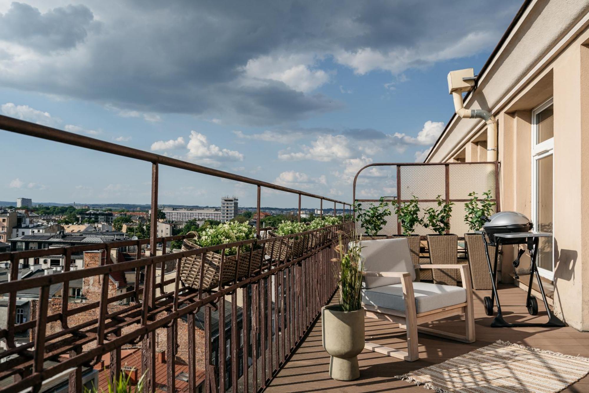 Appartement Penthouse Panorama - Loftaffair à Cracovie Extérieur photo