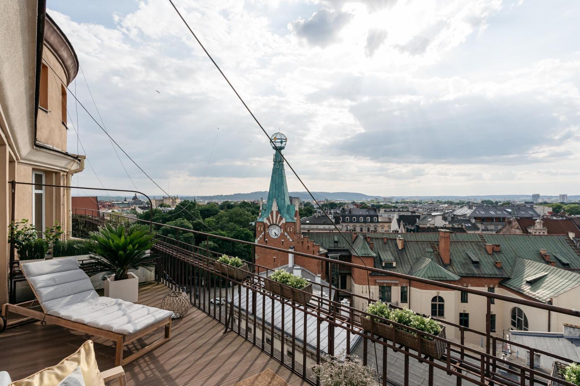 Appartement Penthouse Panorama - Loftaffair à Cracovie Extérieur photo