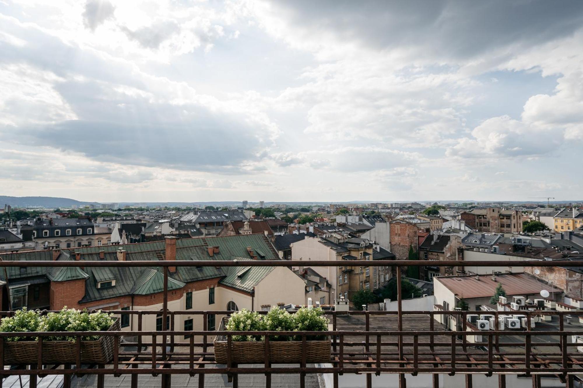 Appartement Penthouse Panorama - Loftaffair à Cracovie Extérieur photo