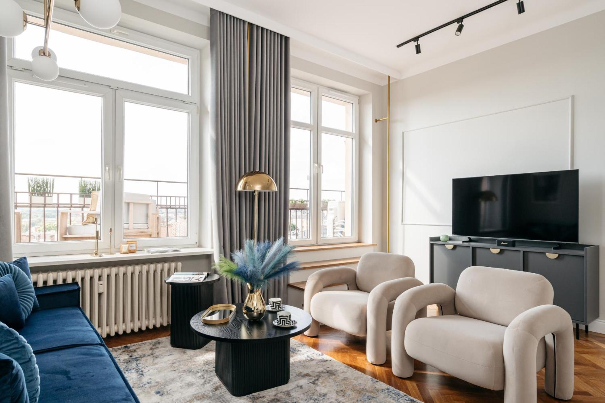 Appartement Penthouse Panorama - Loftaffair à Cracovie Extérieur photo